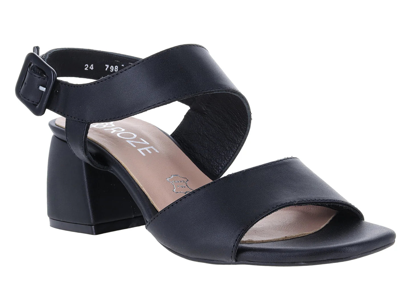 Sandalias ROZE Antonie Negro para Mujer