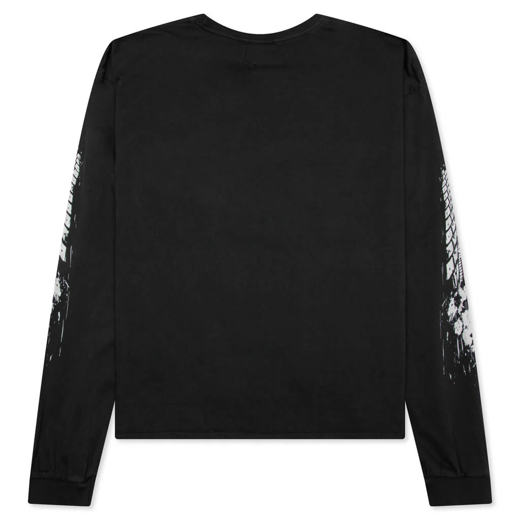 Rhude 4x4 L S Tee Vintage Black