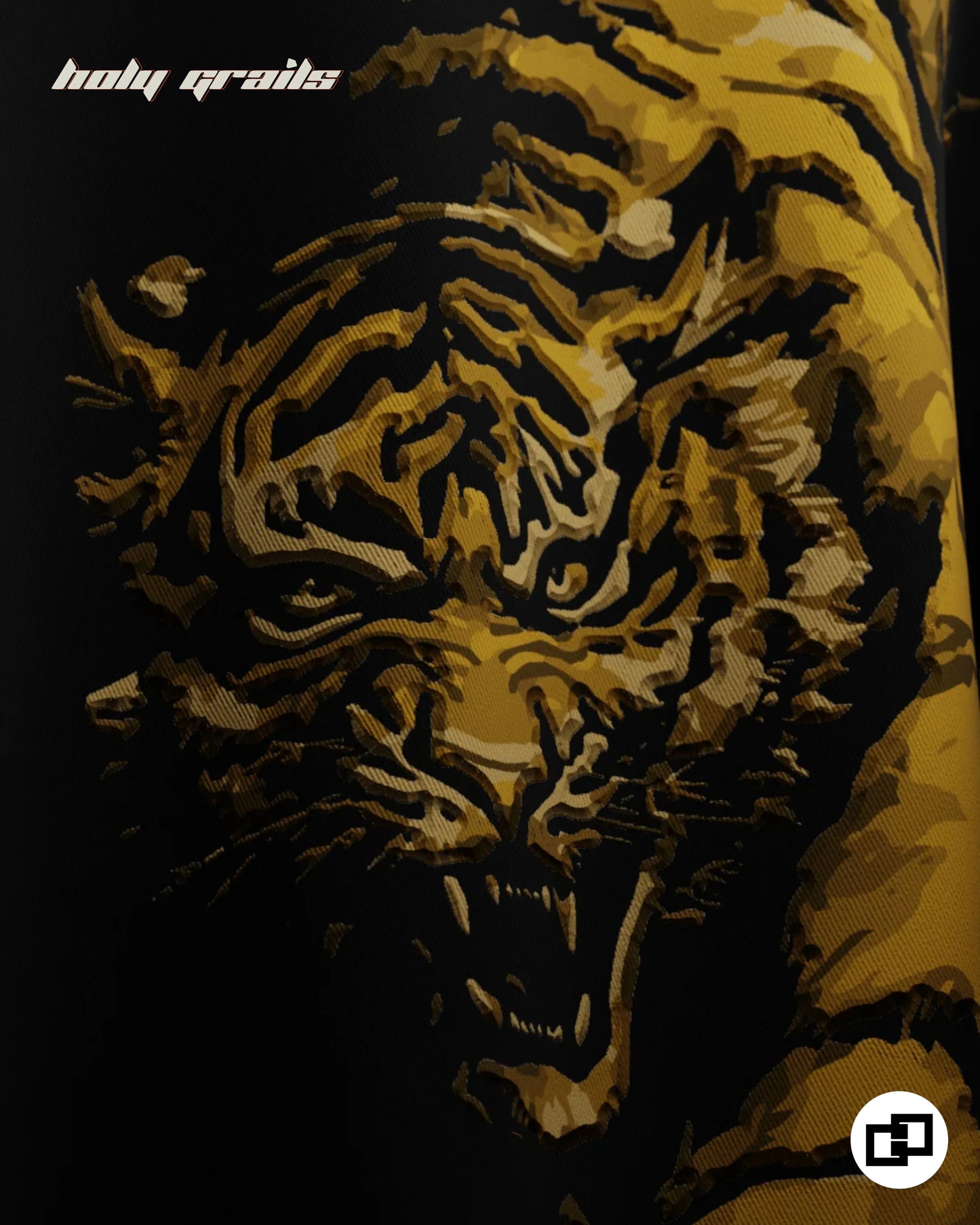Wild Tiger Oversize Tee HG x Grey Hound Clothing