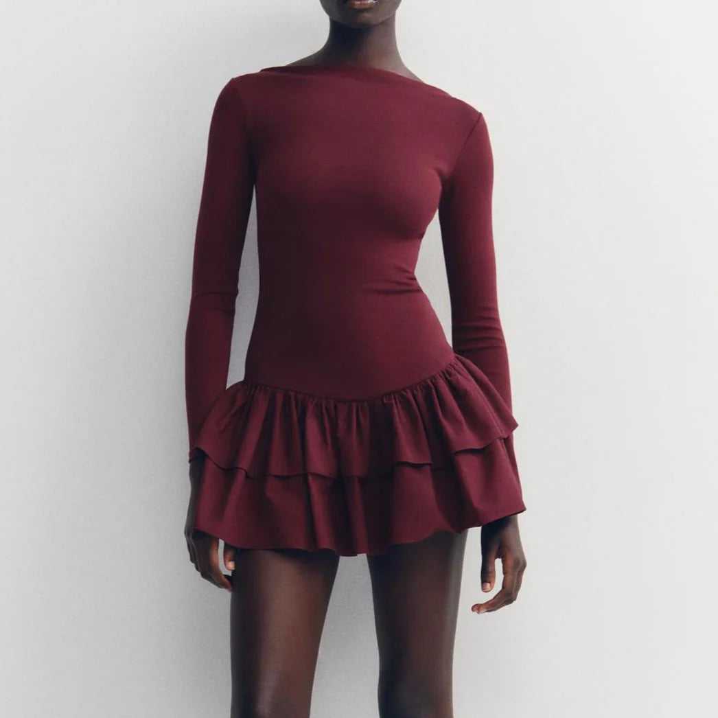 Vestido Babado Frida