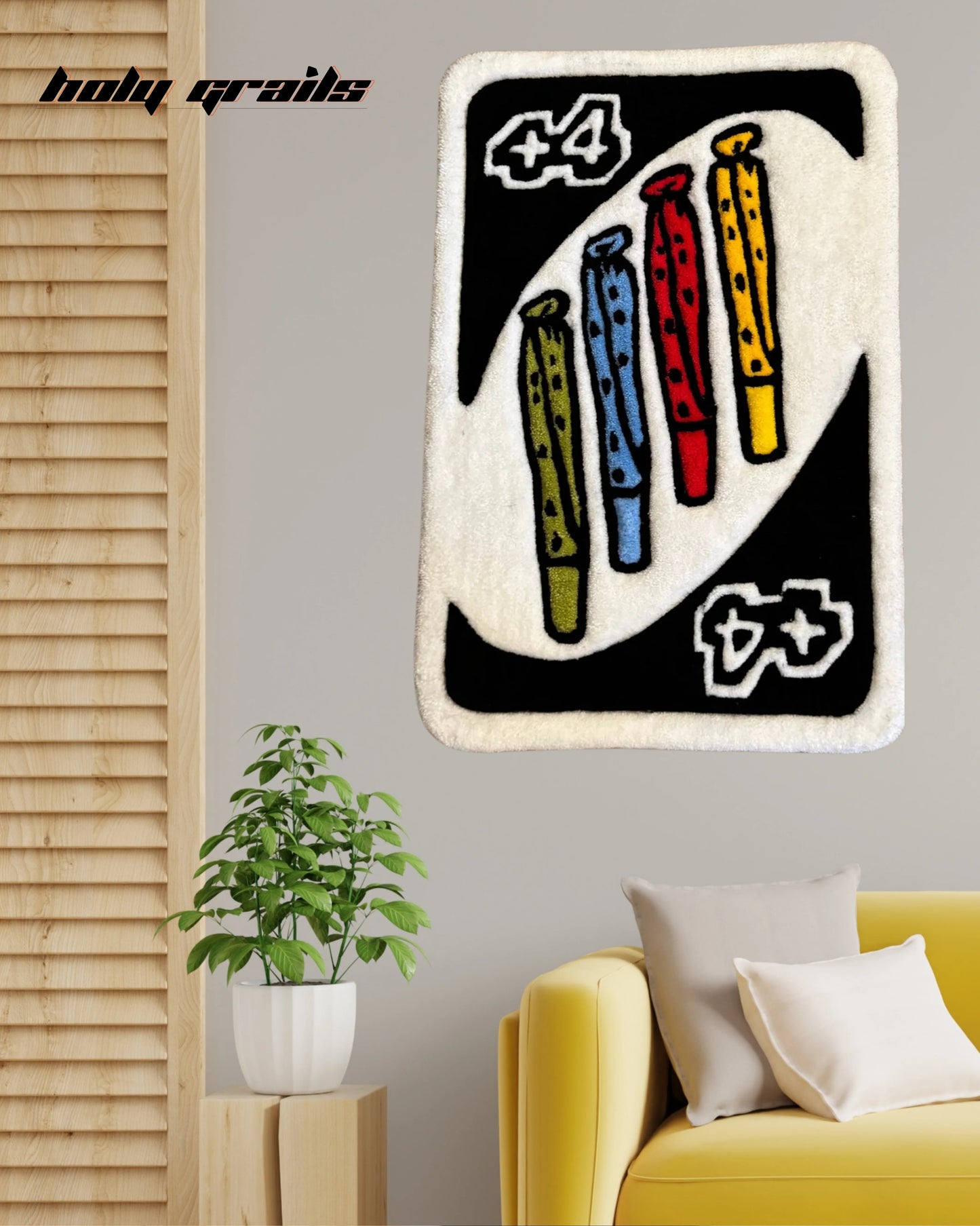 Uno Reverse Hand Tufted Rug