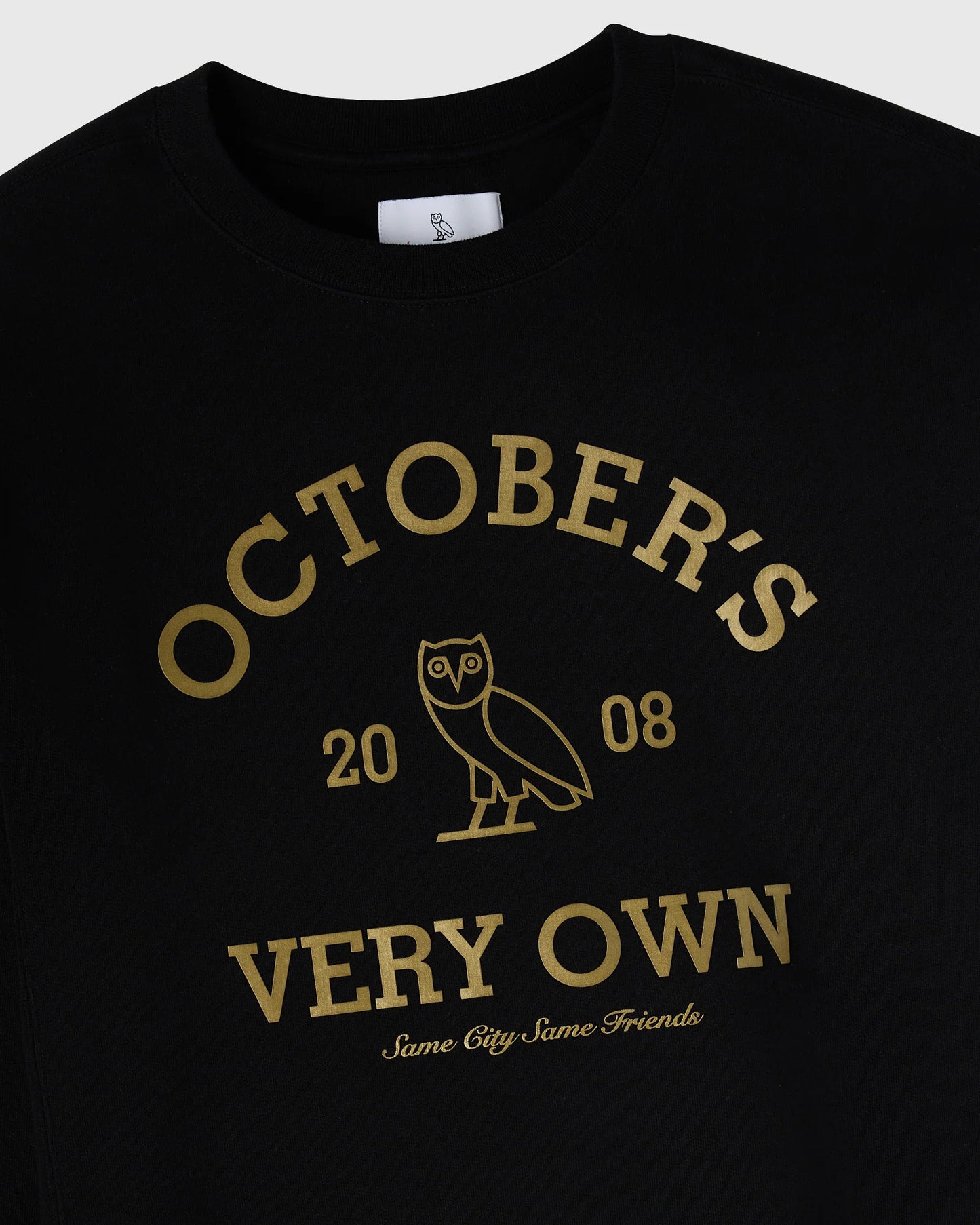 Collegiate Crewneck Black