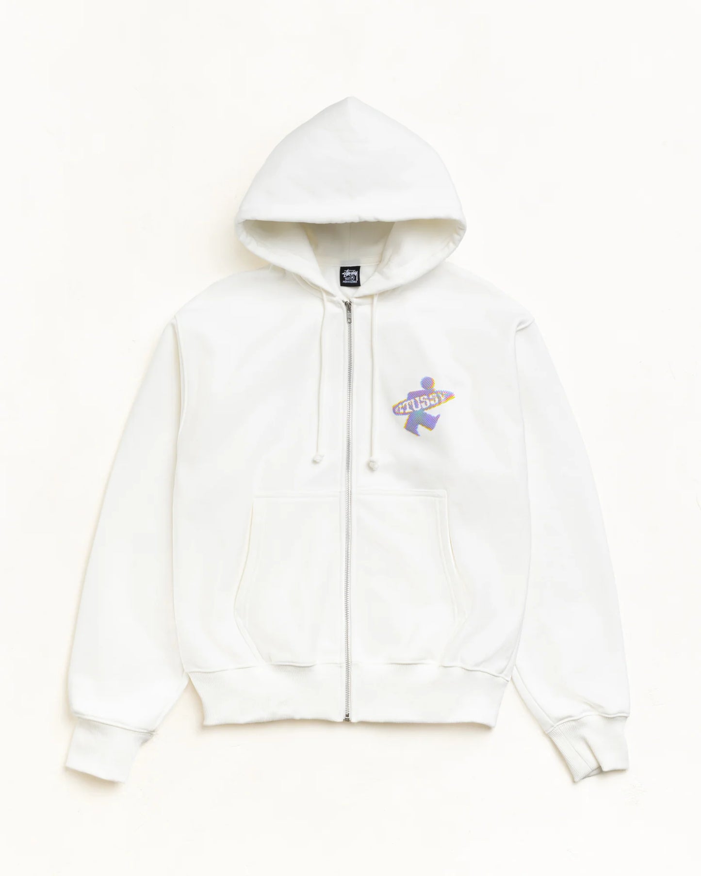 DOT SURF PUFF PRINT ZIP HOODIE