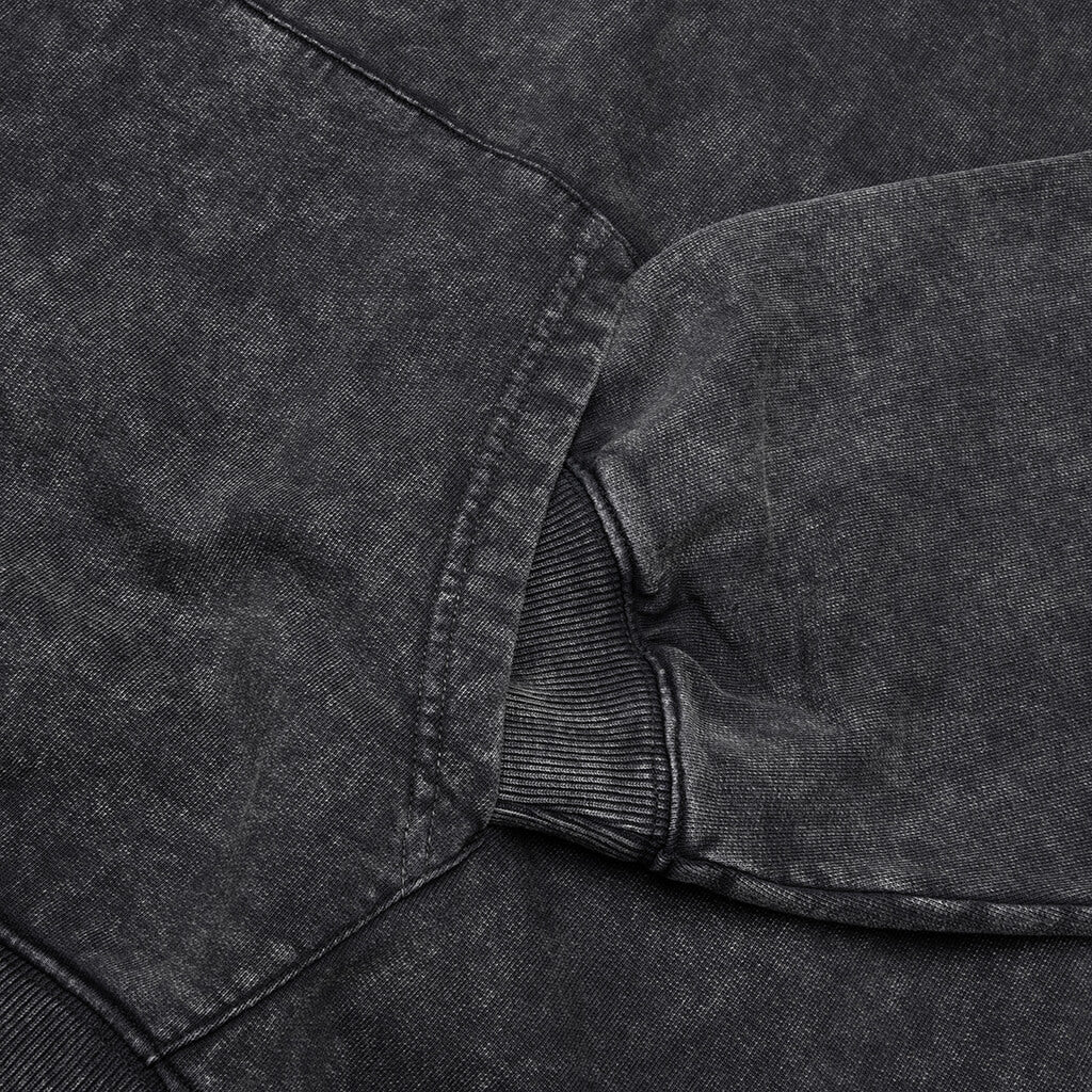Dilong Oversized Hoodie Black Corrosion