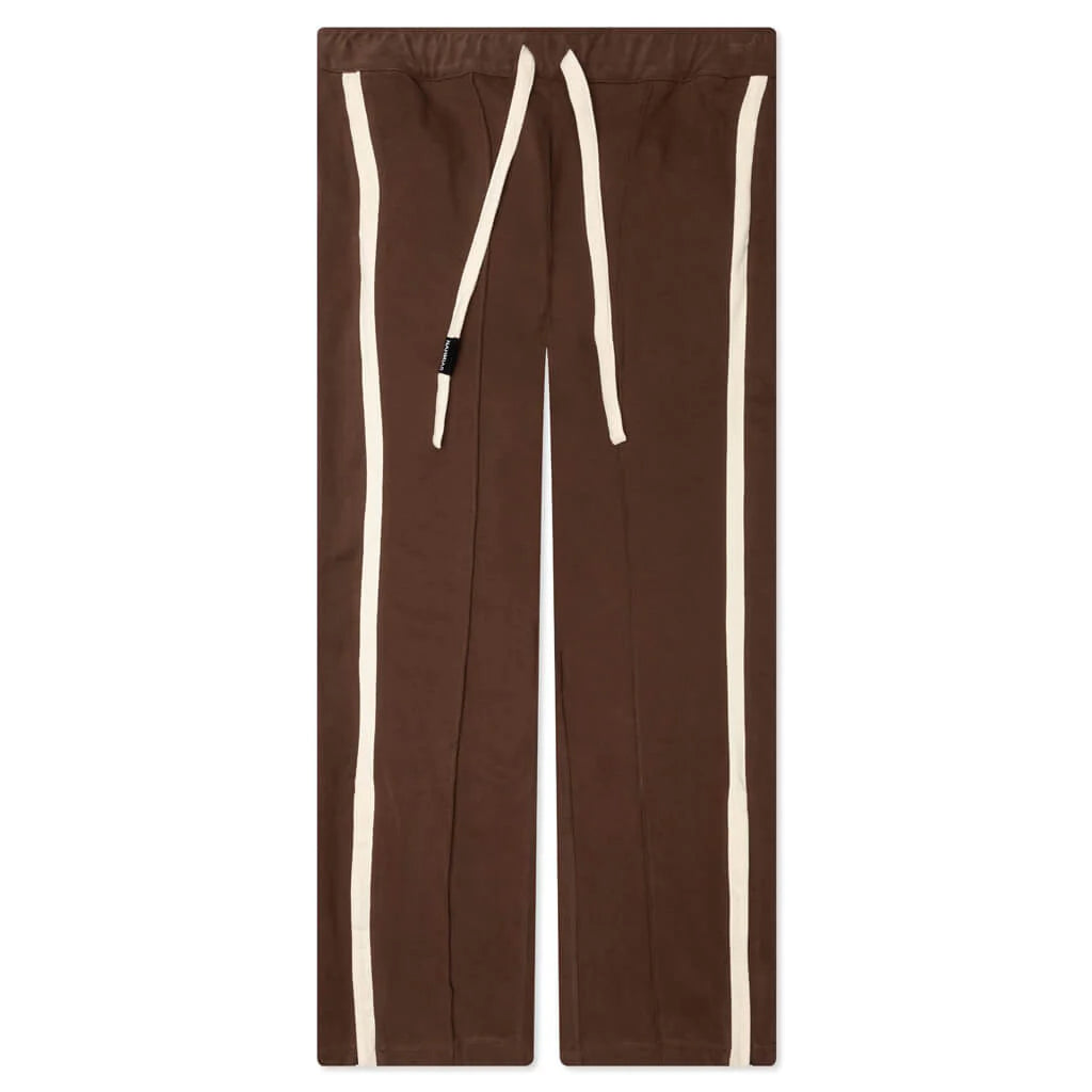 Heavy Cotton Track Pant Brown
