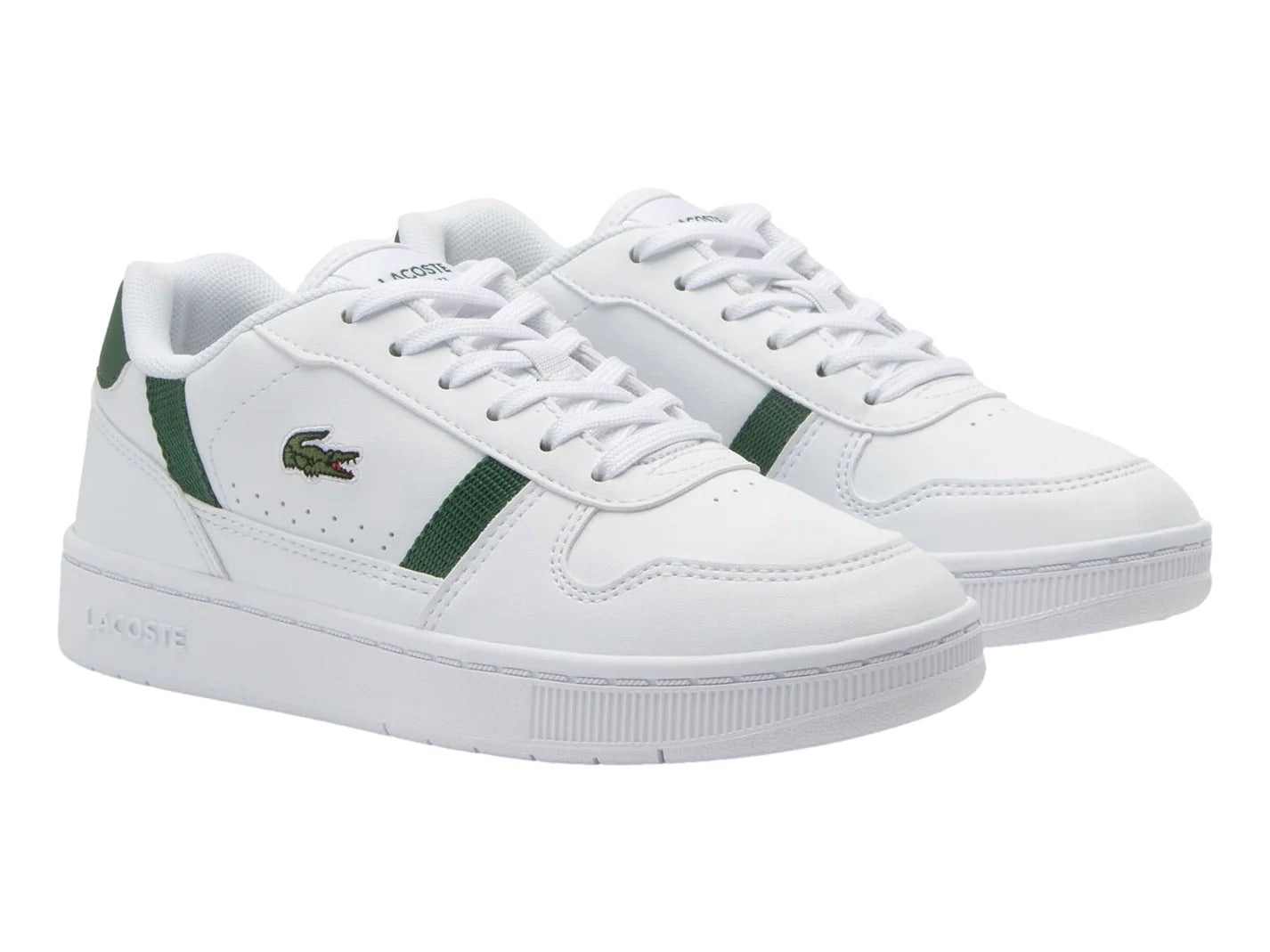 Tenis Lacoste T Clip Set Blanco para Niño