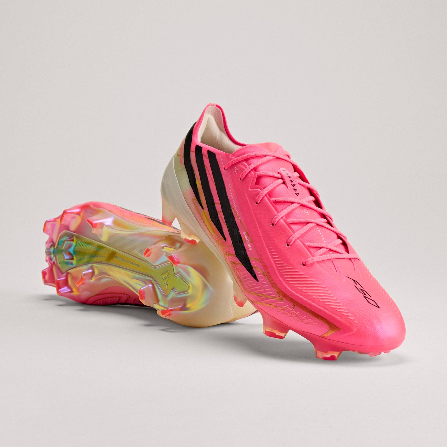 adidas F50 Hyperfast Elite Firm Ground Mens Soccer Cleats Turquesa