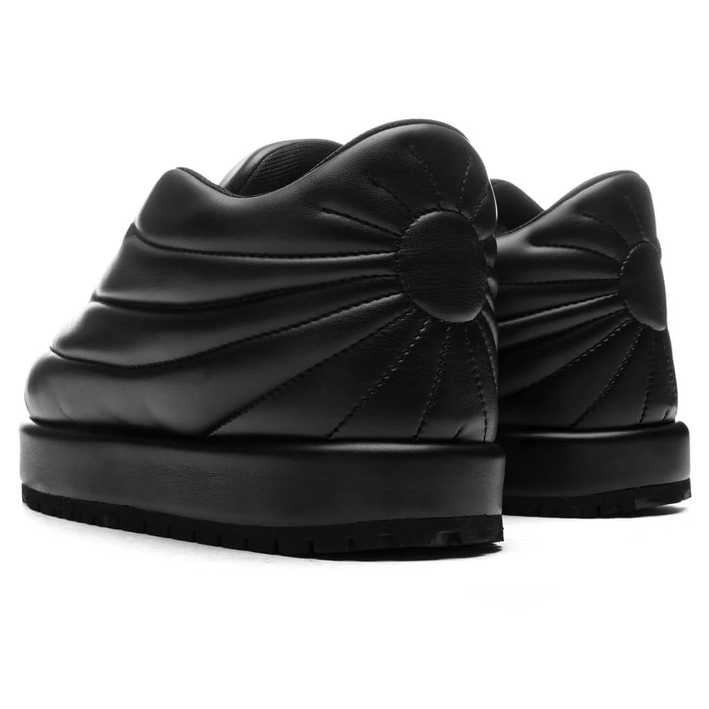 Lace Up Embroidery Nuvola Pluto Black
