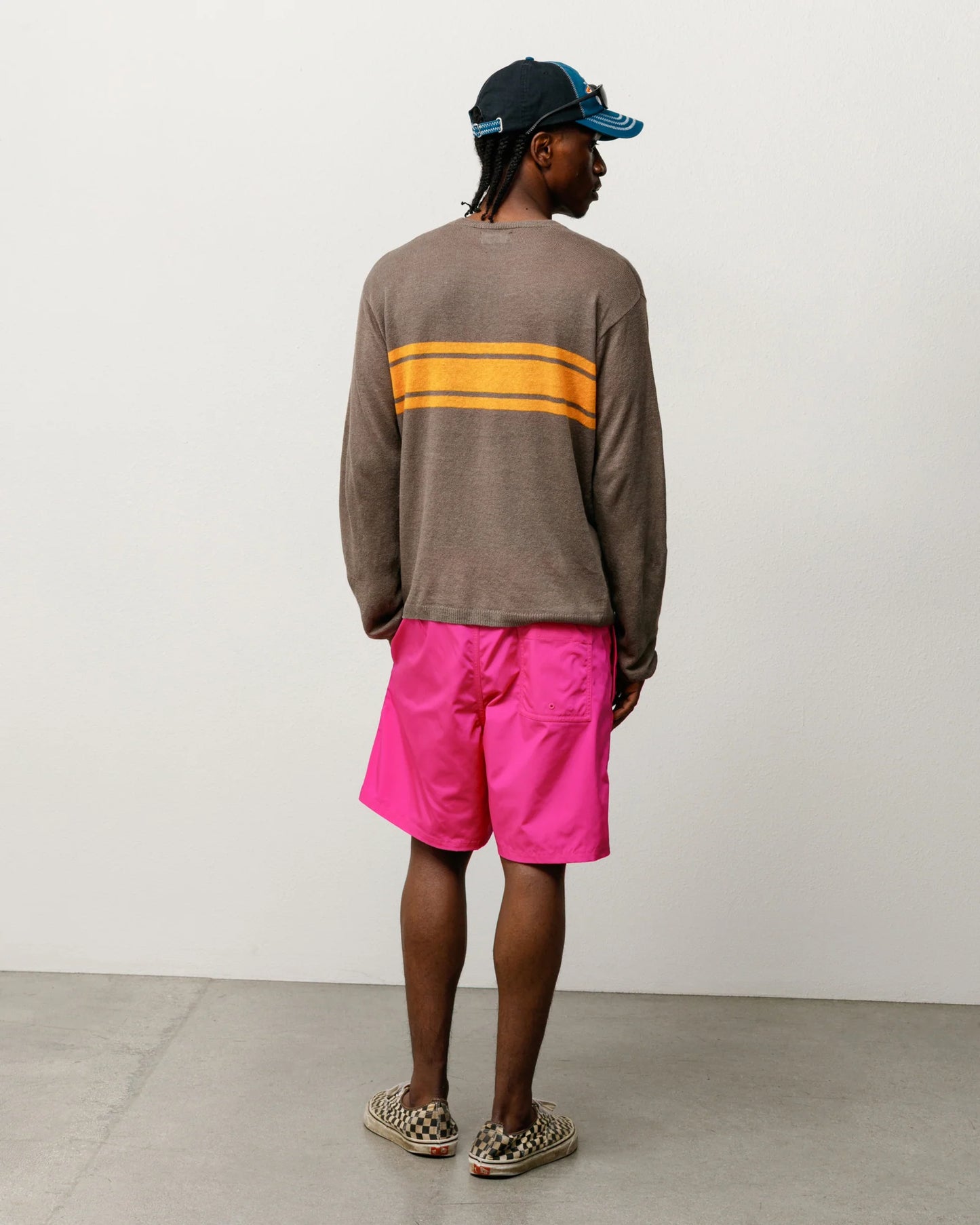 LIGHTWEIGHT STRIPED SWEATER