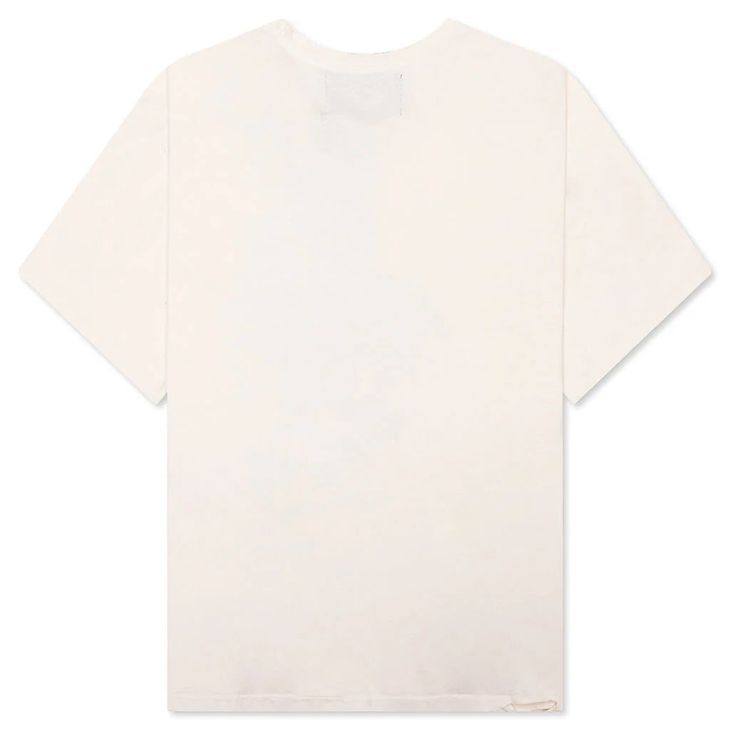 Scribble Tee Vintage White