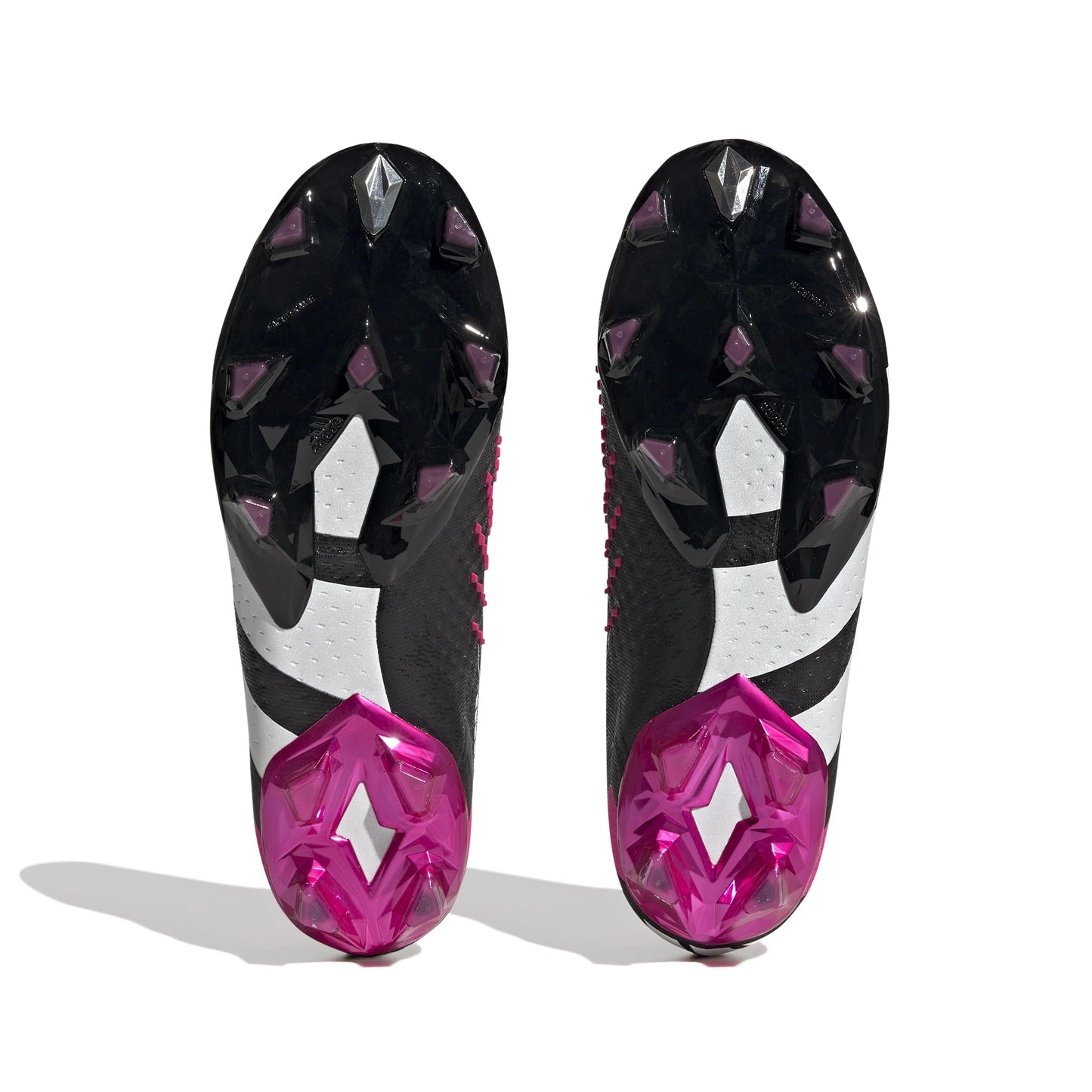 adidas Predator Accuracy FG Firm Ground Soccer Cleats Black White Shock Pink