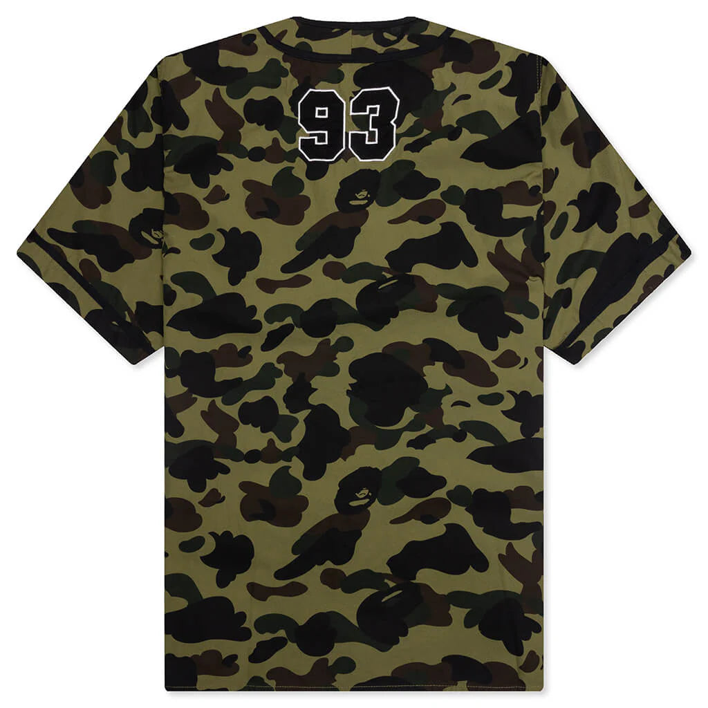 1st Camo Baseball Shirt Green
