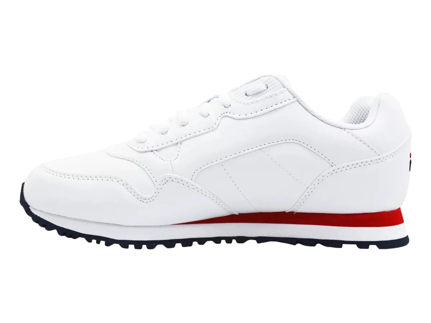 Tenis FILA Cress Blanco Azul y Rojo para Mujer