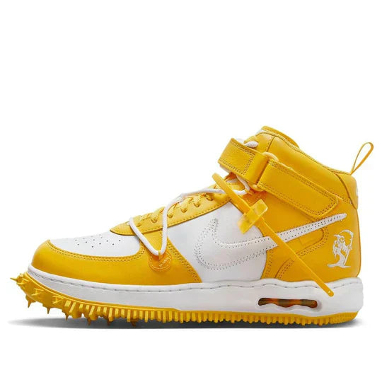 Nike Air Force 1 Mid X Off White SP Leather Varsity Maize