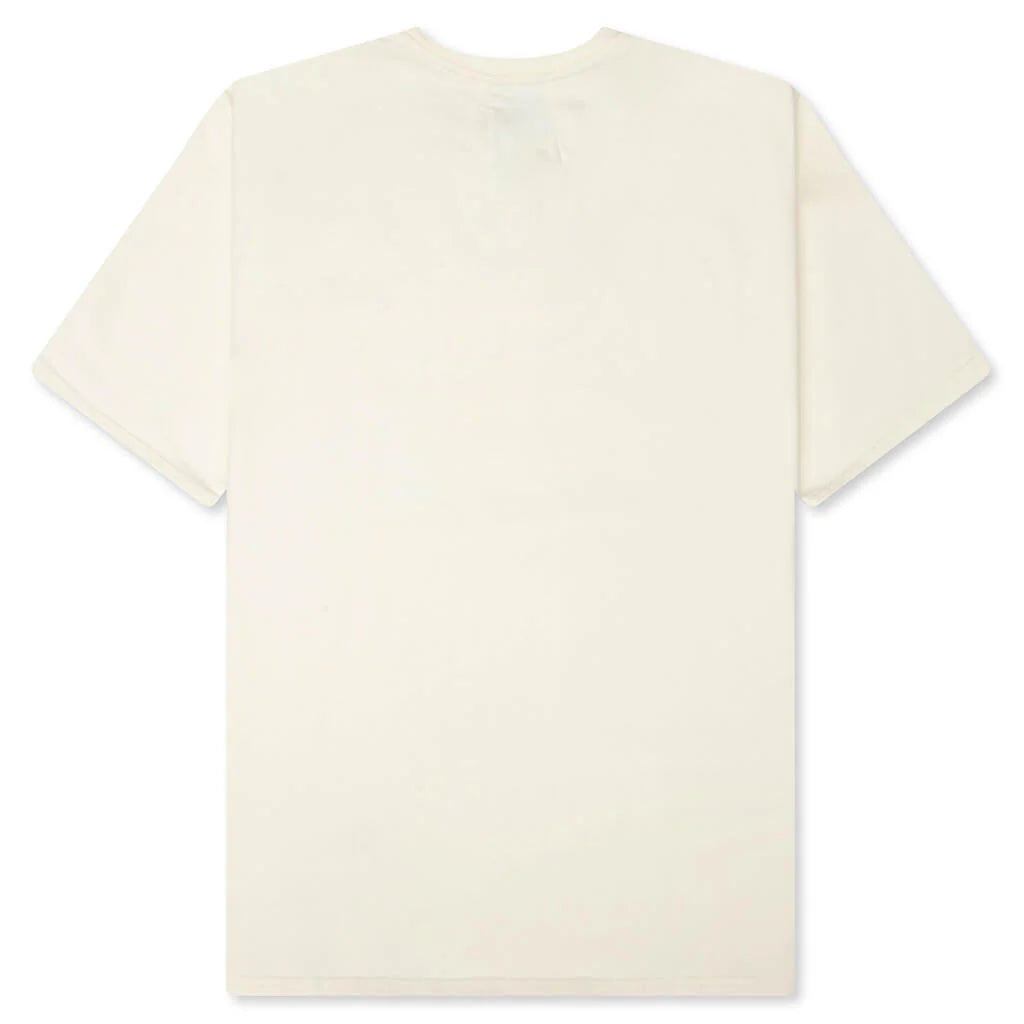 Virgin Islands Script Tee Vintage White Black Green