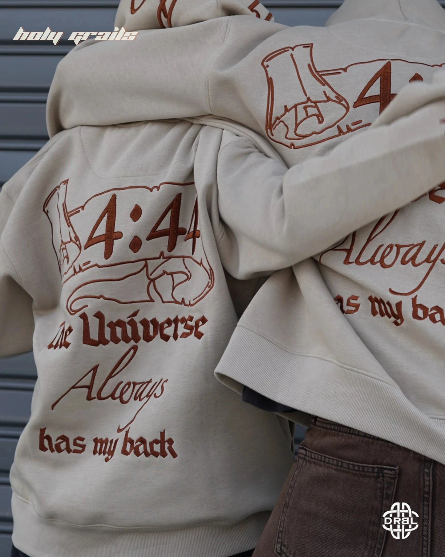 Ivory Beige Daylight Hoodie HG x DRBL