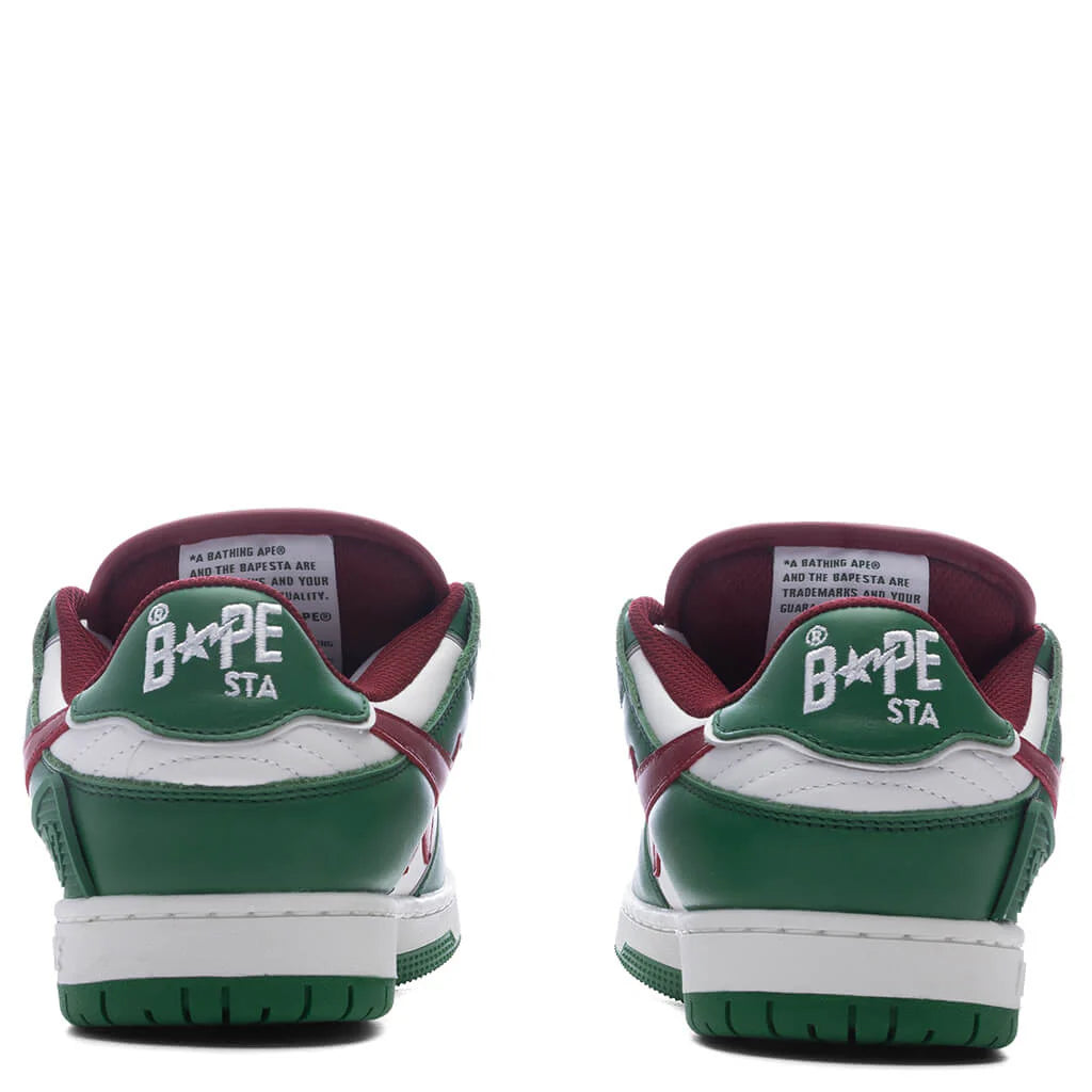 Womens New Bape SK8 STA 1 Green
