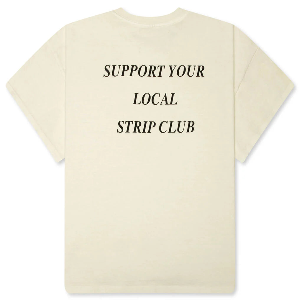 SEKRIT Club T Shirt Dirty White