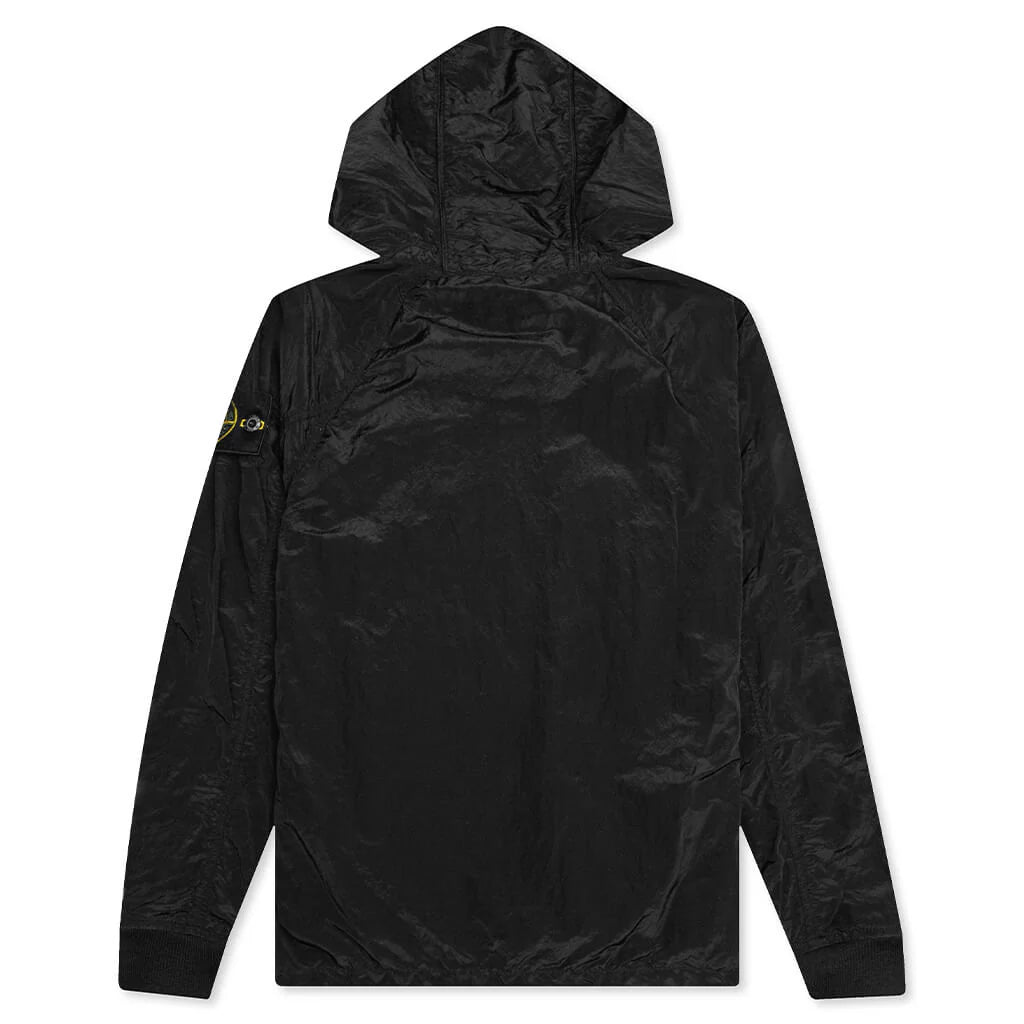 Funnel Neck Lightweight Jacket Black