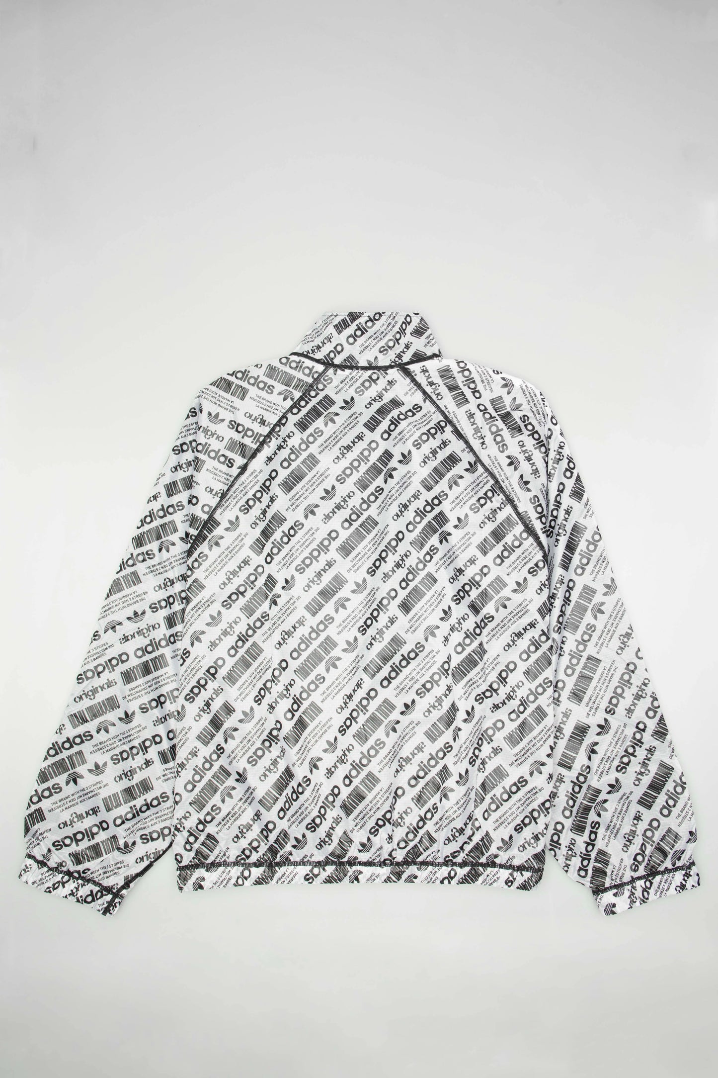 Alexander Wang Collection Mens Windbreaker White Black