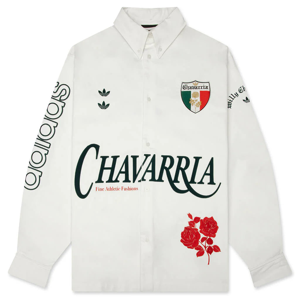 adidas Originals x Willy Chavarria Button Up Off White