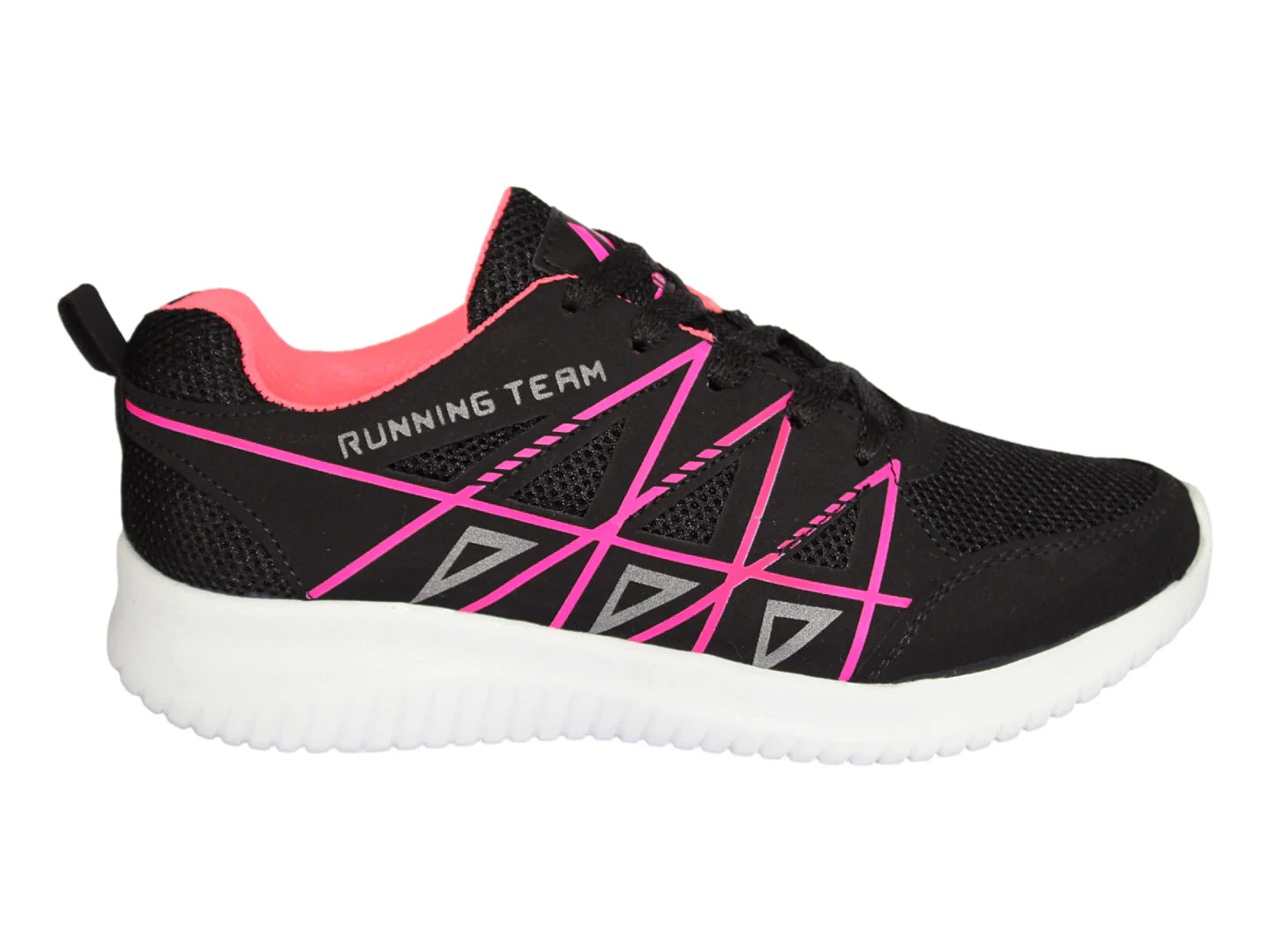 Tenis Alterno Negro con Fucsia para Mujer