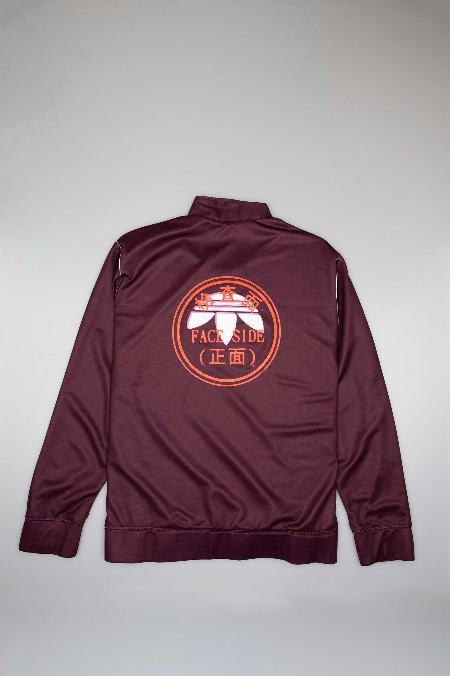 adidas Originals by Alexander Wang Mens Track Jacket Burgundy White