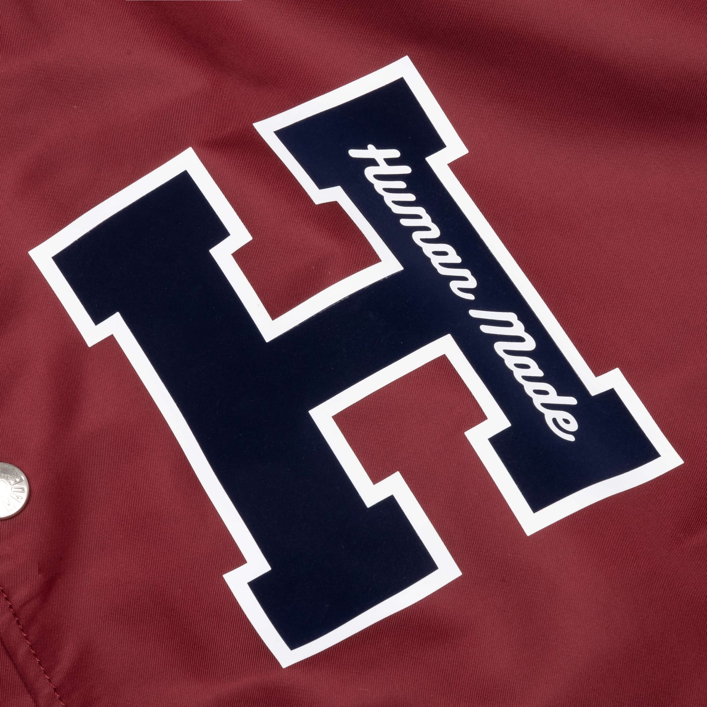 Nylon Stadium Jacket Burgundy