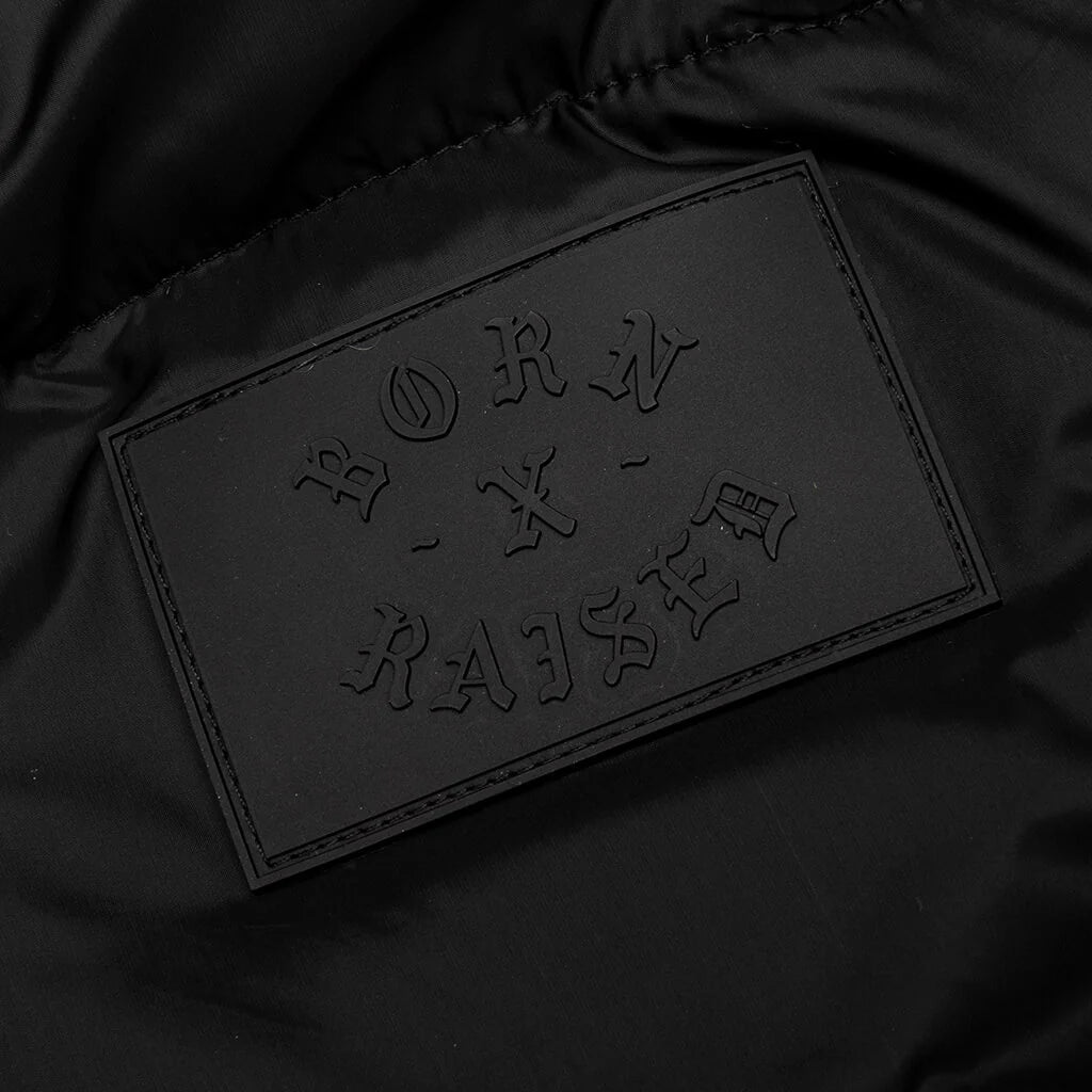 BxR Puffer Jacket Black