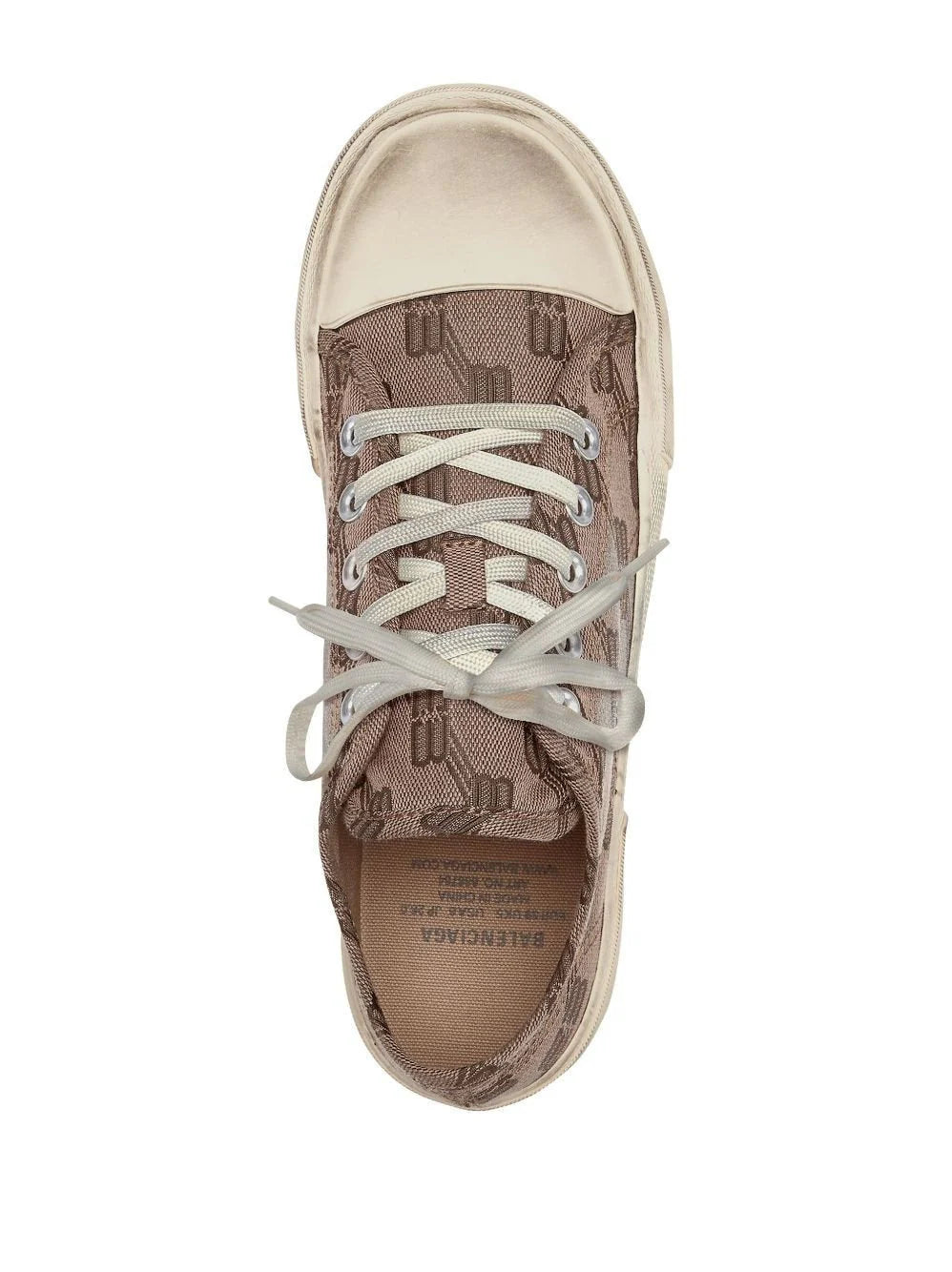 Balenciaga Paris Monogram Low Top Sneakers