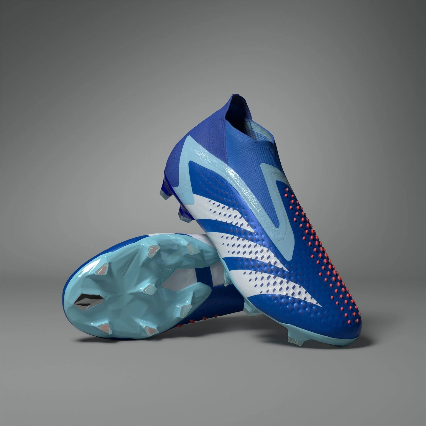 adidas Predator Accuracy FG Firm Ground Soccer Cleats Bright Royal Cloud White Bliss Blue