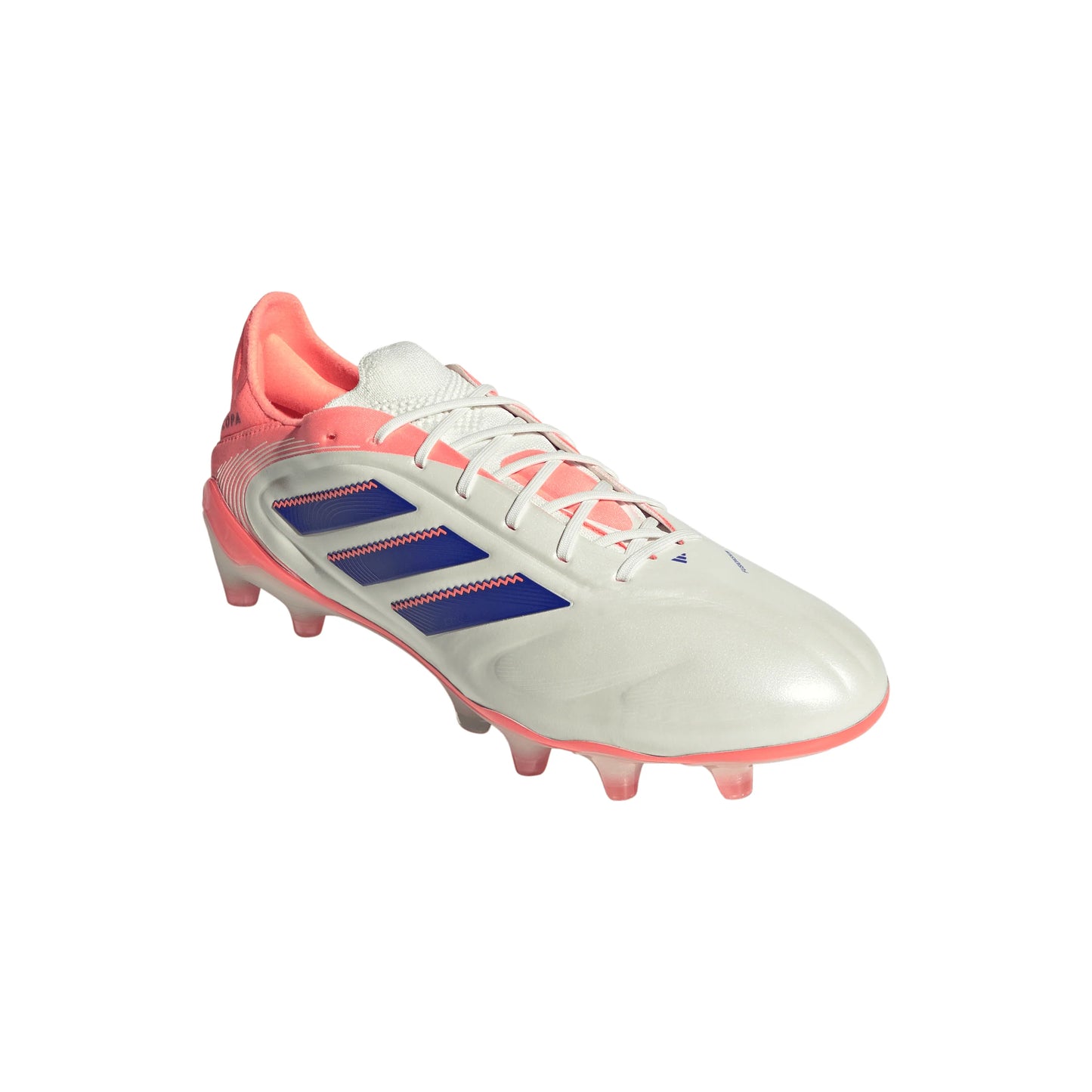 adidas Copa Pure III Elite FG Mens Soccer Cleats White Blue Orange