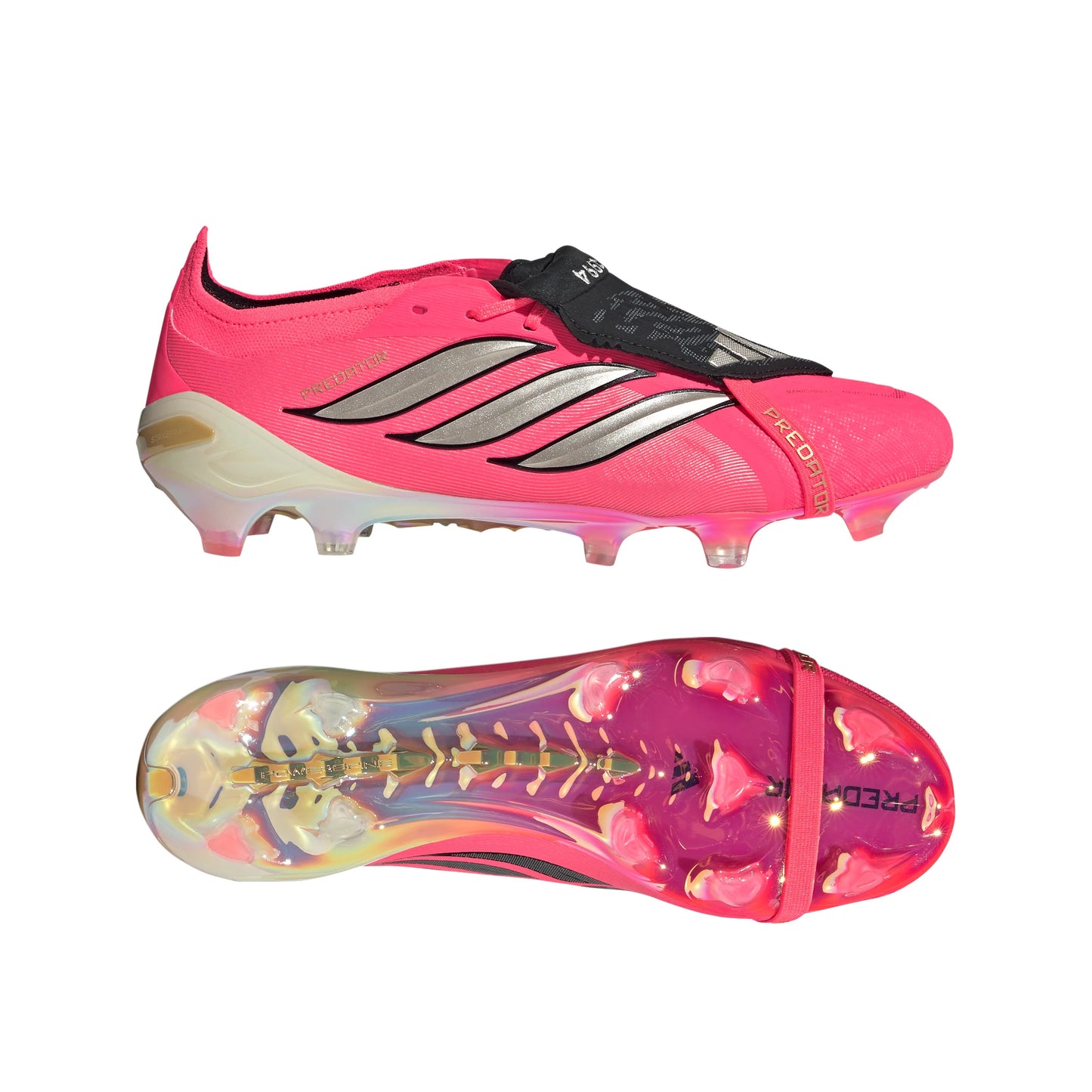 adidas Predator Elite Fold Over Tongue Firm Ground Mens Soccer Cleats Turquesa