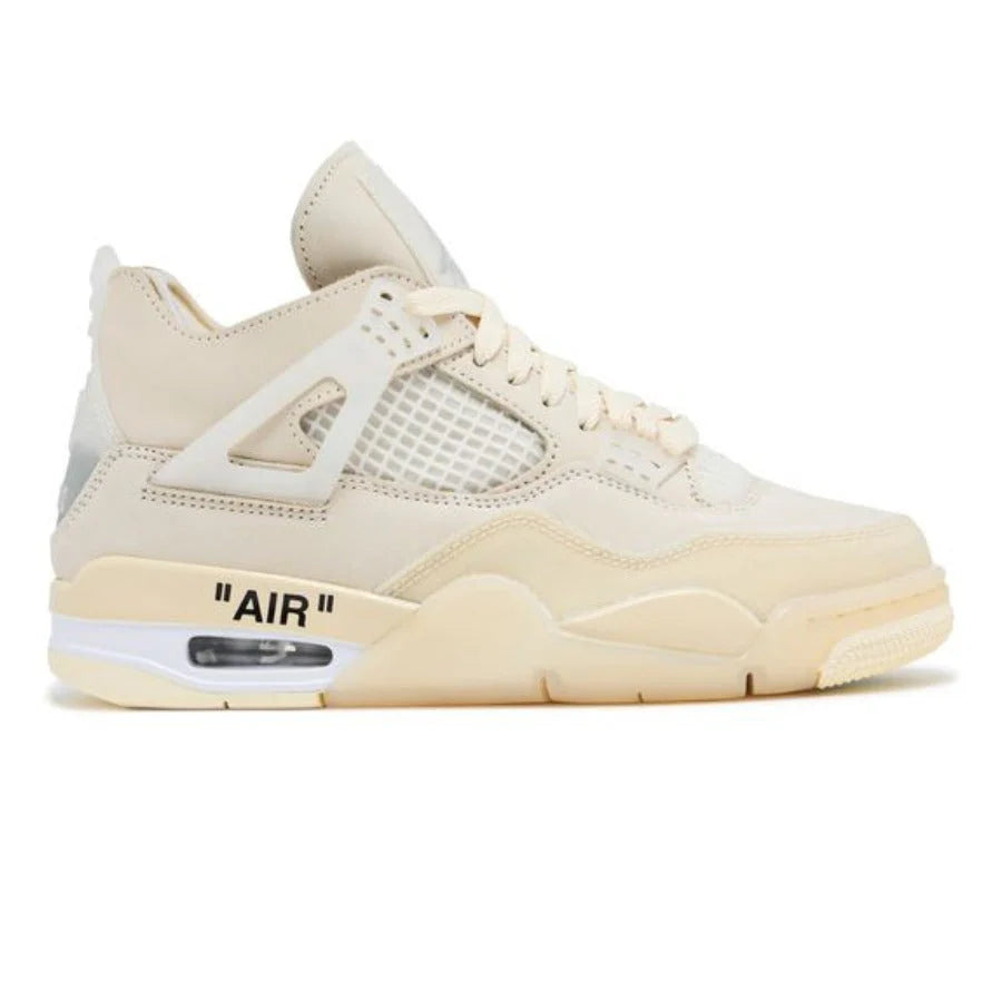 Nike Air Jordan 4 Retro x Off White SP Sail Wmns