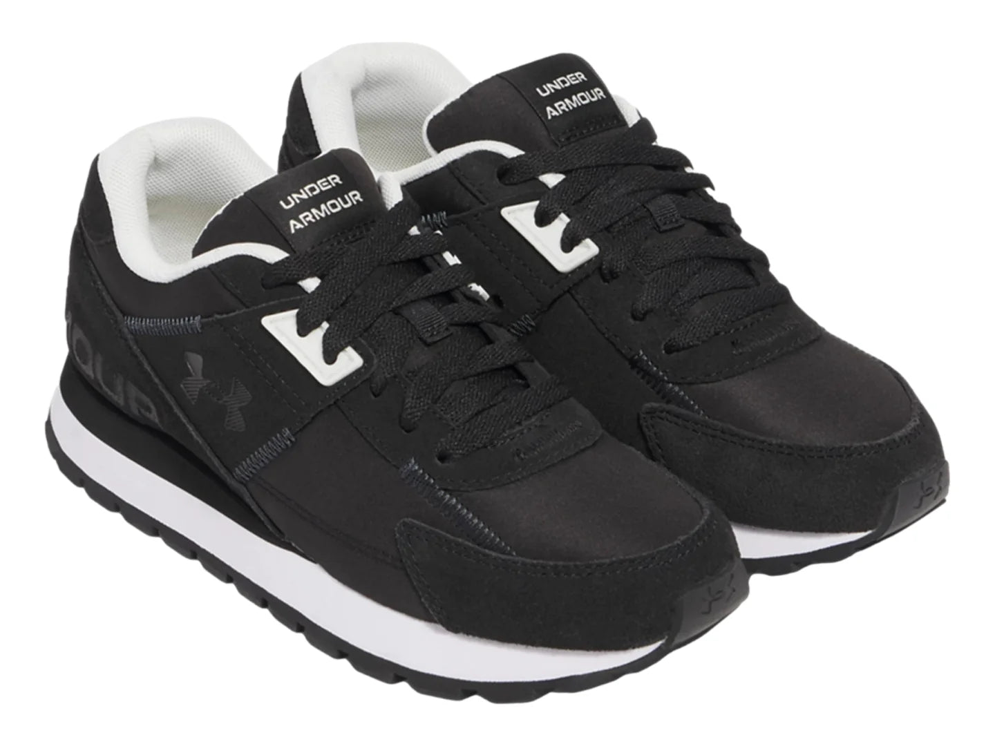 Tenis Under Armour GS Essential Runner Negro para Niño