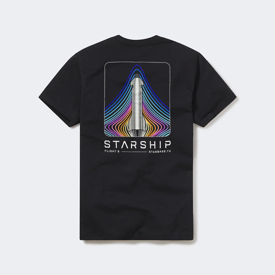 Unisex Starship Flight 8 T Shirt