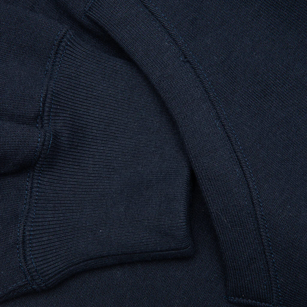 Heavyweight Full Zip Hooded Sweatshirt Type 2 Navy