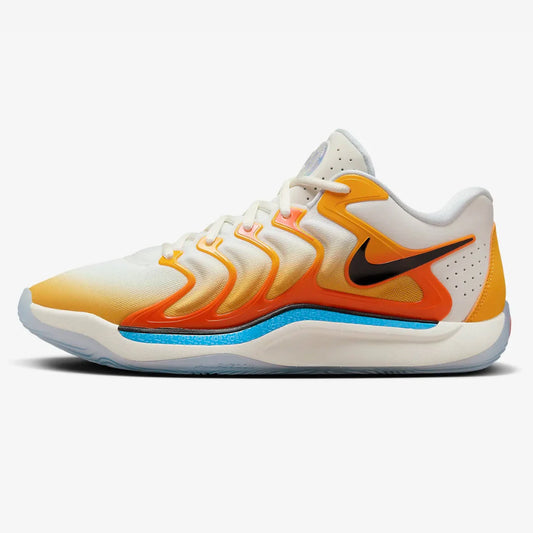 Tenis Nike KD17 Branco Laranja