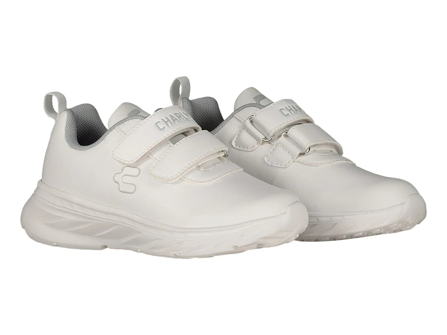 Tenis Charly Blanco y Gris para Niño