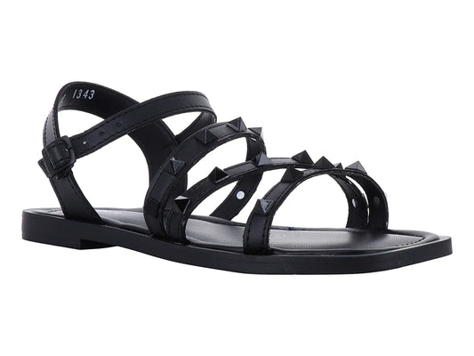 Sandalias Teen Bambino Negro para Niña