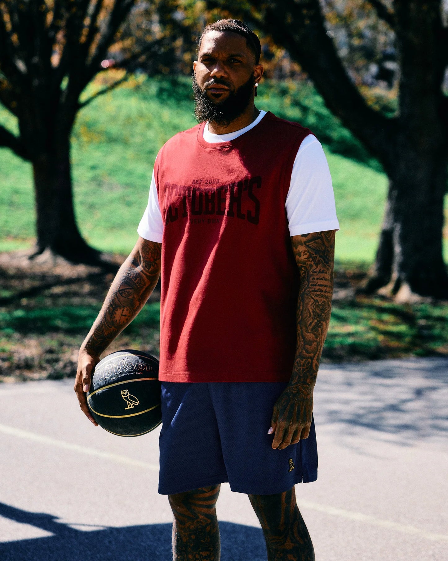 Boxing Tank Deep Red