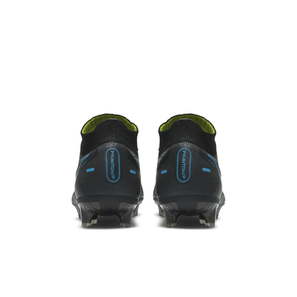 Nike Phantom GT Elite Dynamic Fit FG Firm Ground Soccer Cleats Black Cyber Photo Blue