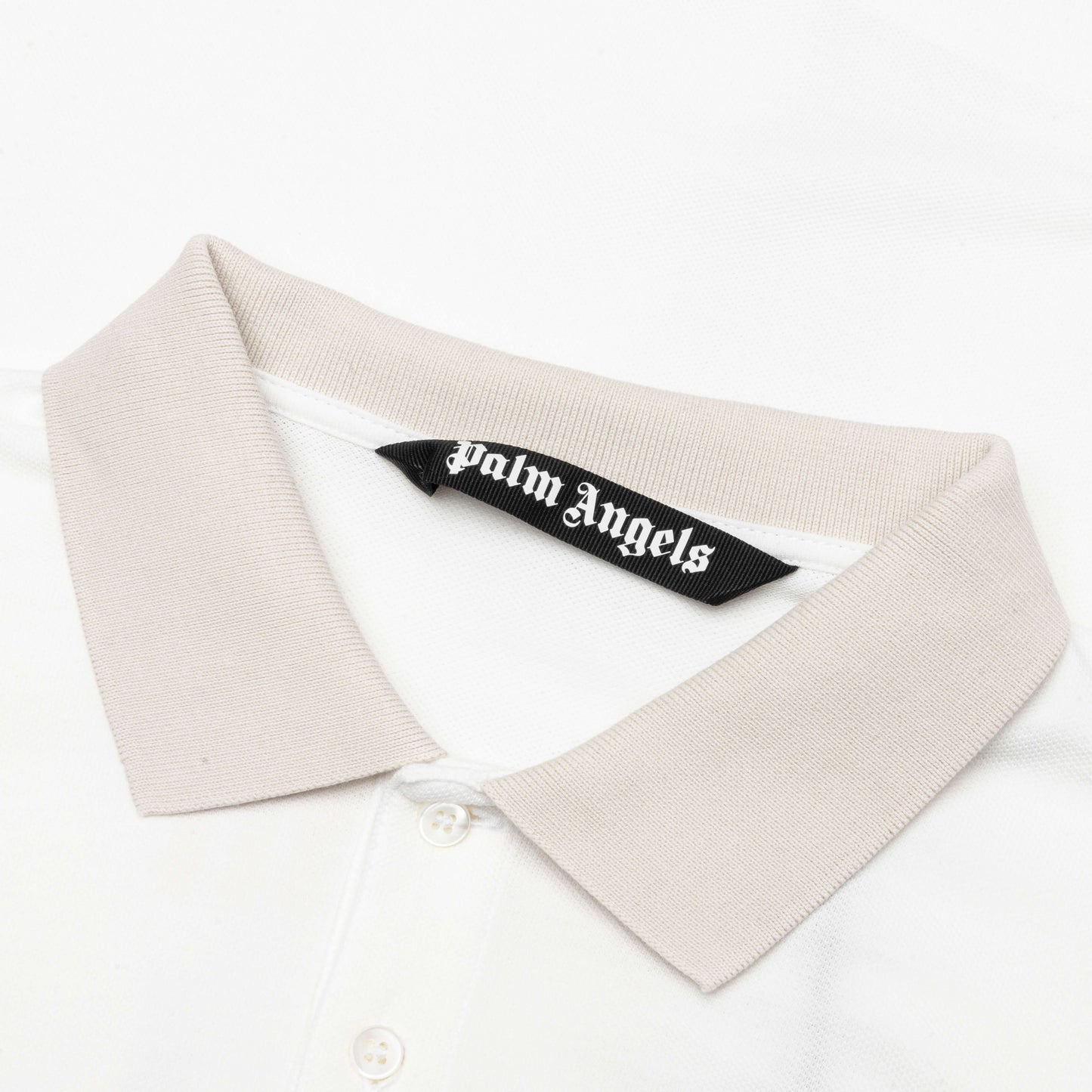 Angel Pencil Polo S S Off White Light Orange