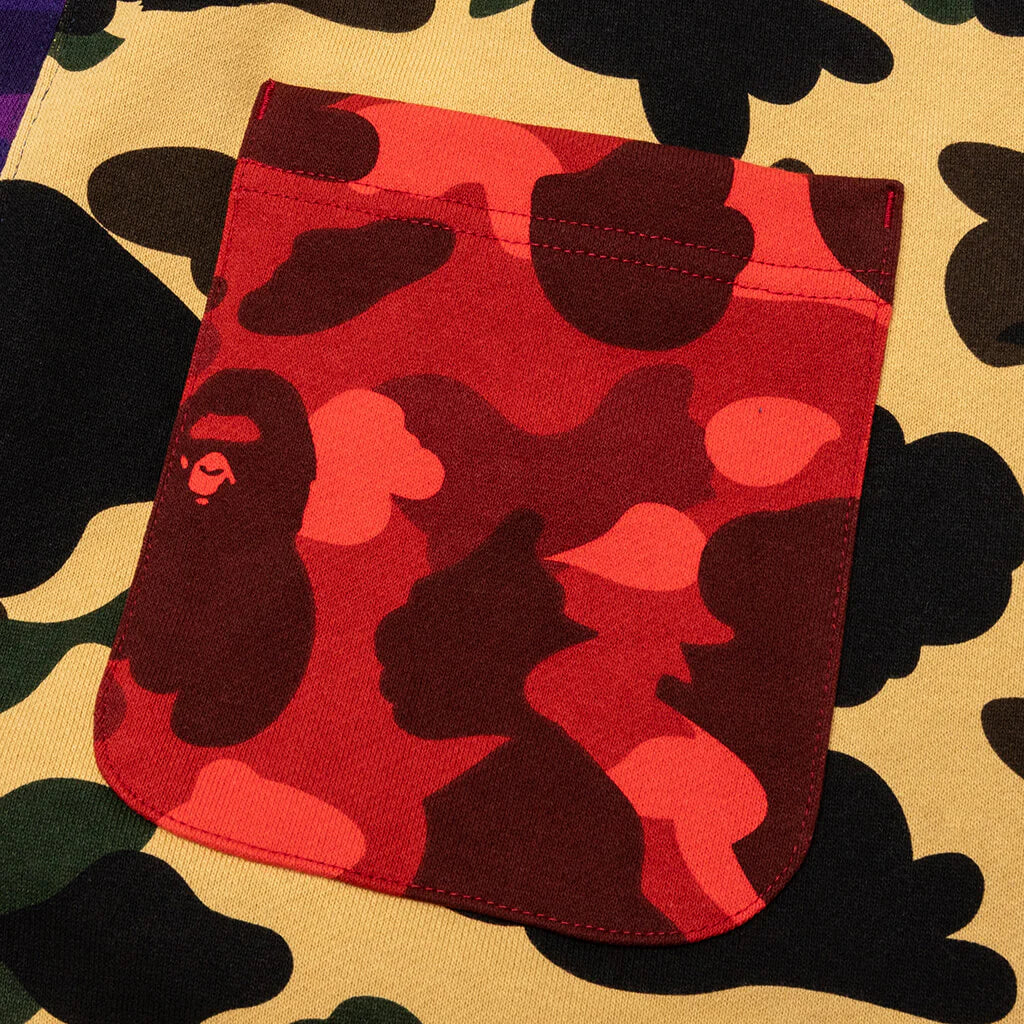 Mix Camo Crazy Sweat Shorts Multi