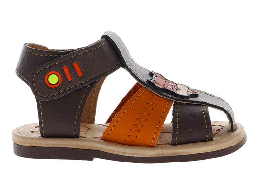 Sandalias Biberones Café para Bebé