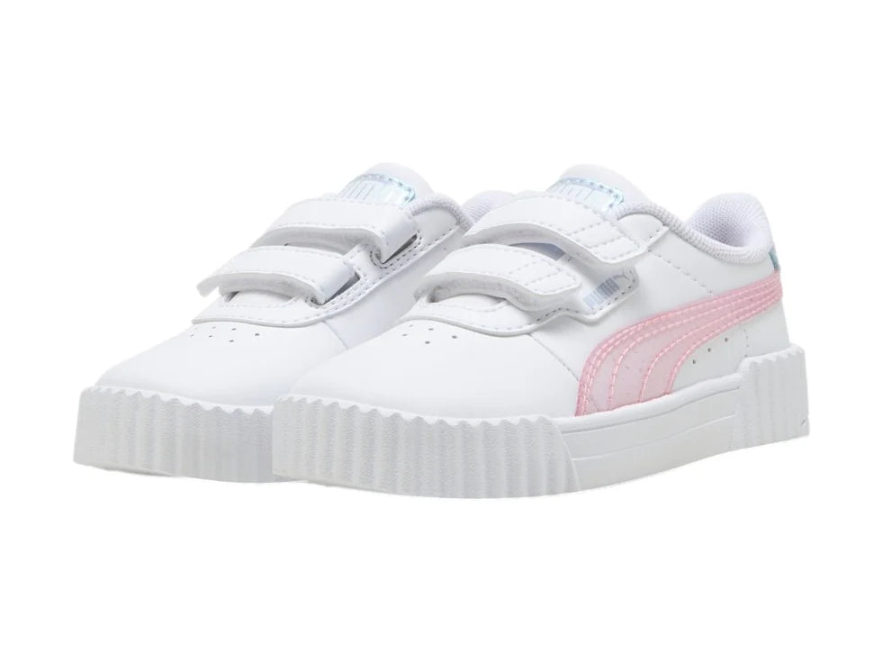 Tenis PUMA Carina 30 Blurry Dreams Blanco para Niña
