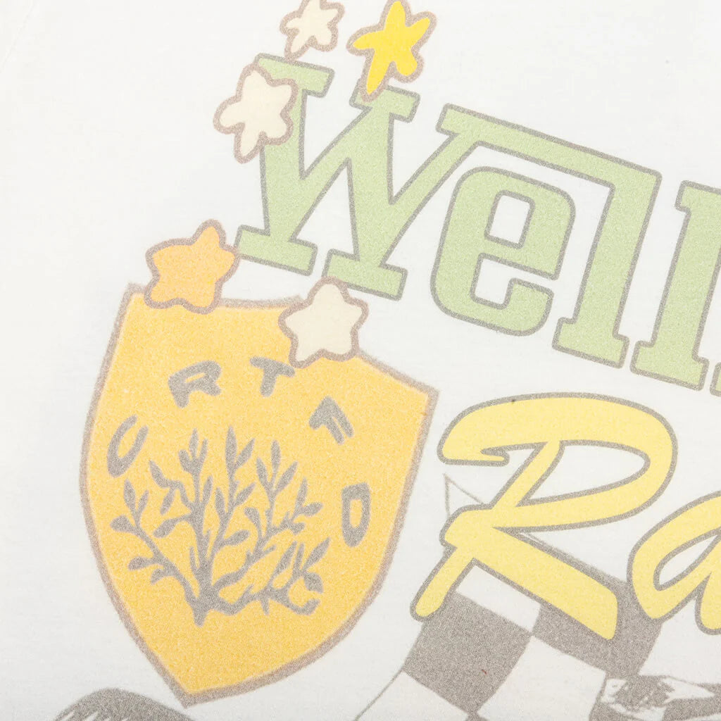 Feature x CRTFD Wellness Racing T Shirt White