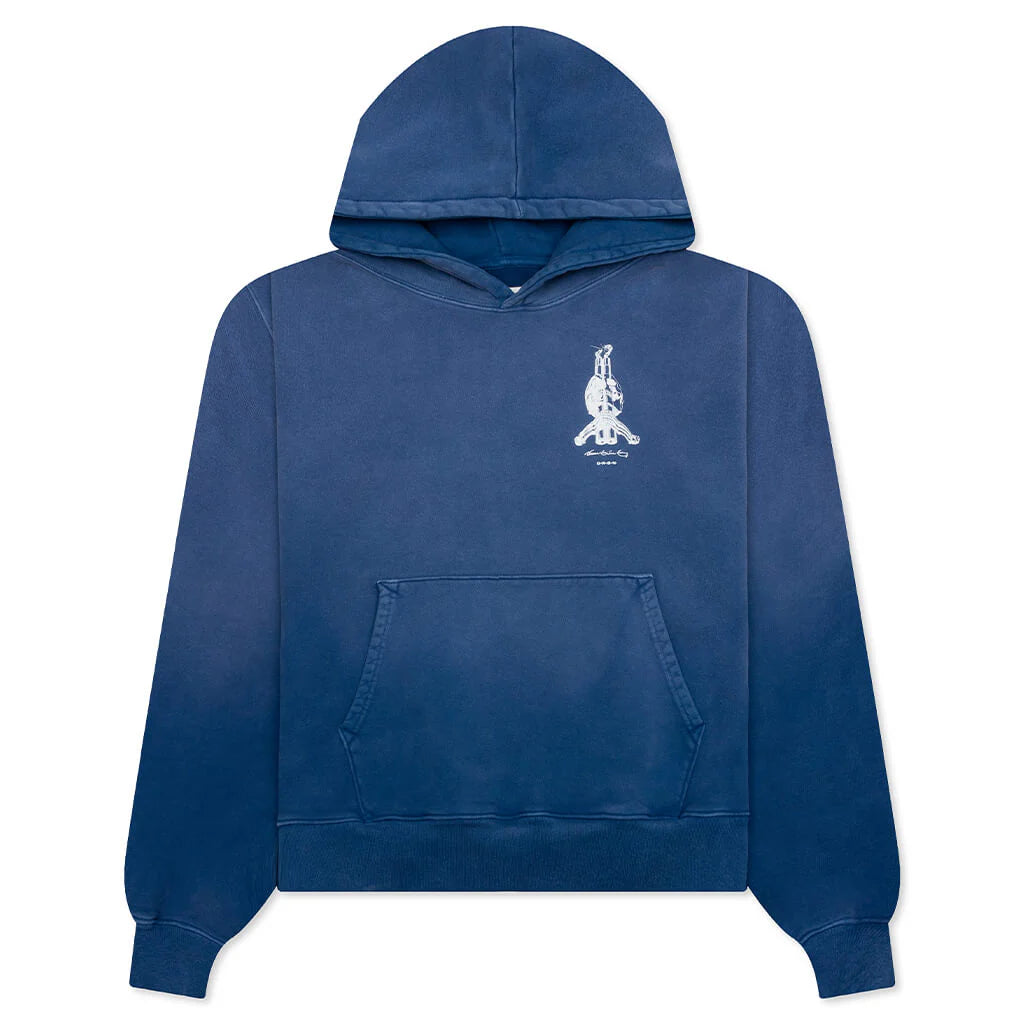 Bones Hoodie Faded Navy