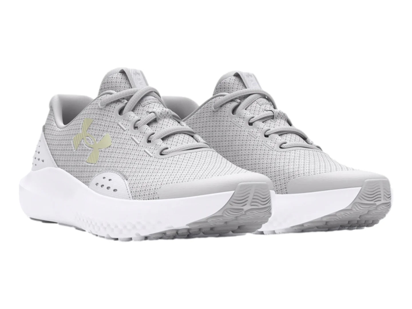 Tenis Under Armour Surge 4 Gris para Niña