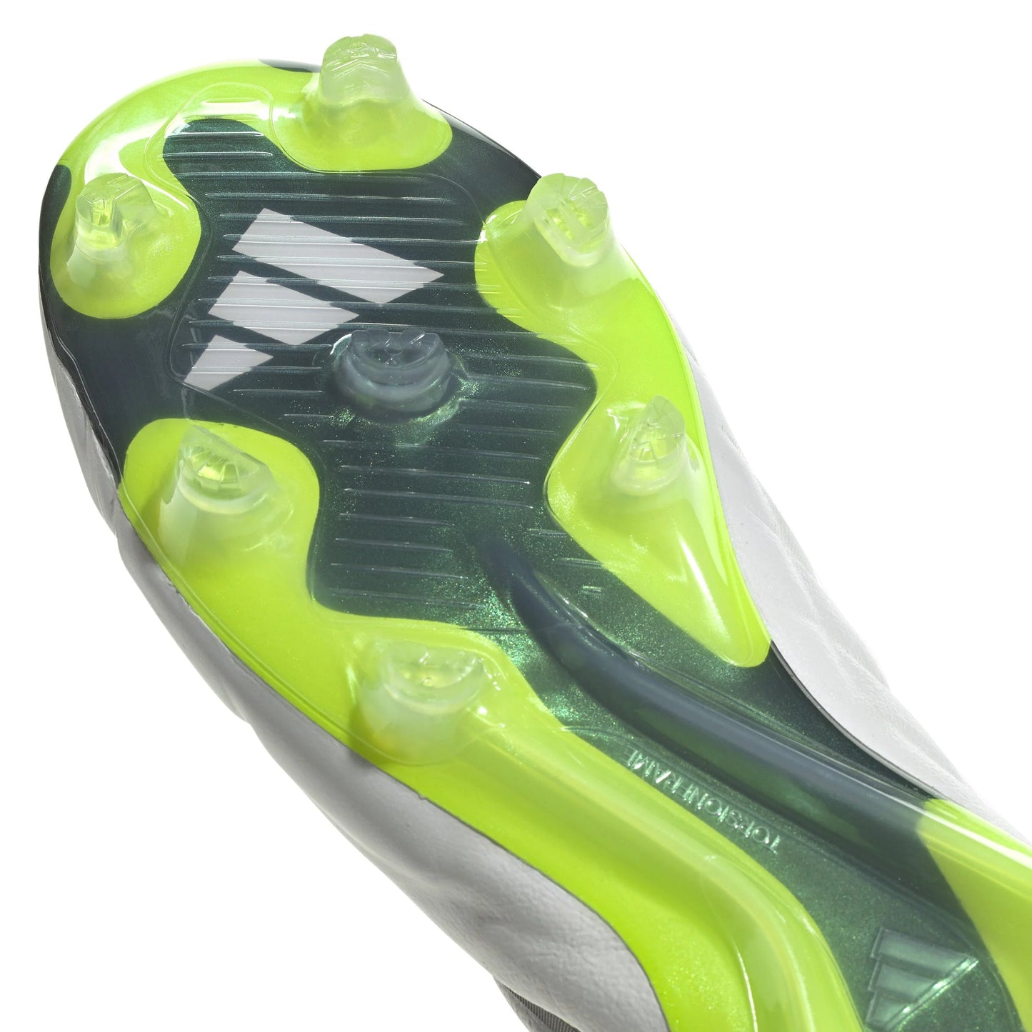 adidas Copa Pure FG Firm Ground Soccer Cleats White Black Lucid Lemon